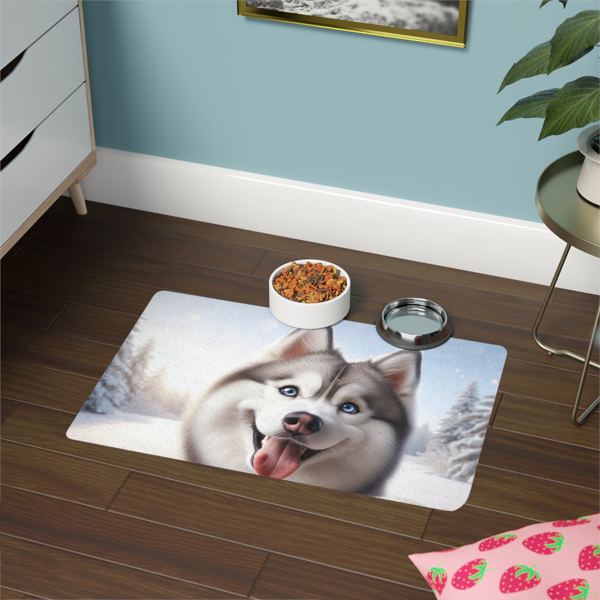 Non-Slip Pet Food Mat – Waterproof Feeding Mat for Dogs