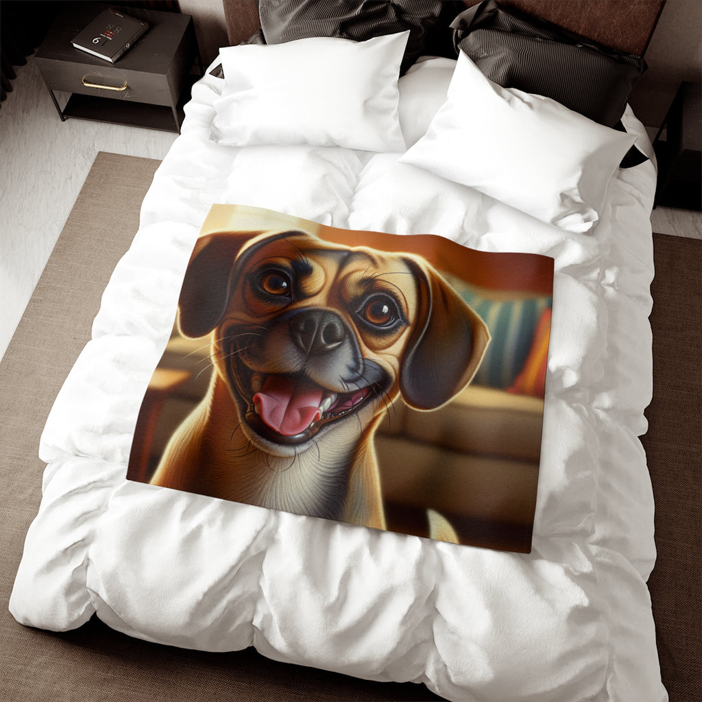 Sweatshirt Blanket – Plush Fleece Throw, 2 Size Options