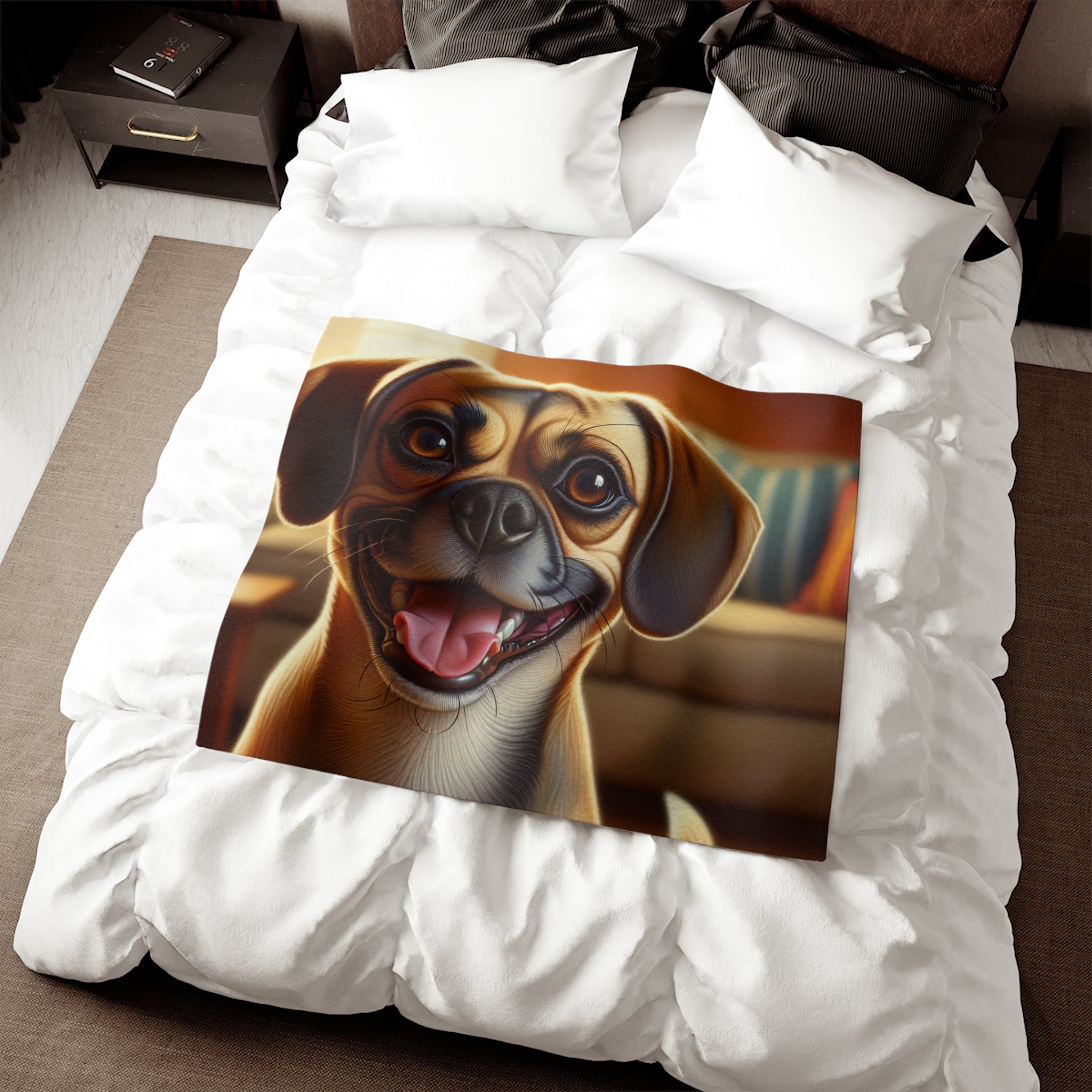 Sweatshirt Blanket – Plush Fleece Throw, 2 Size Options