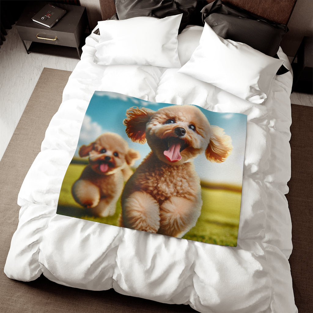 Sweatshirt Blanket – Plush Fleece Throw, 2 Size Options