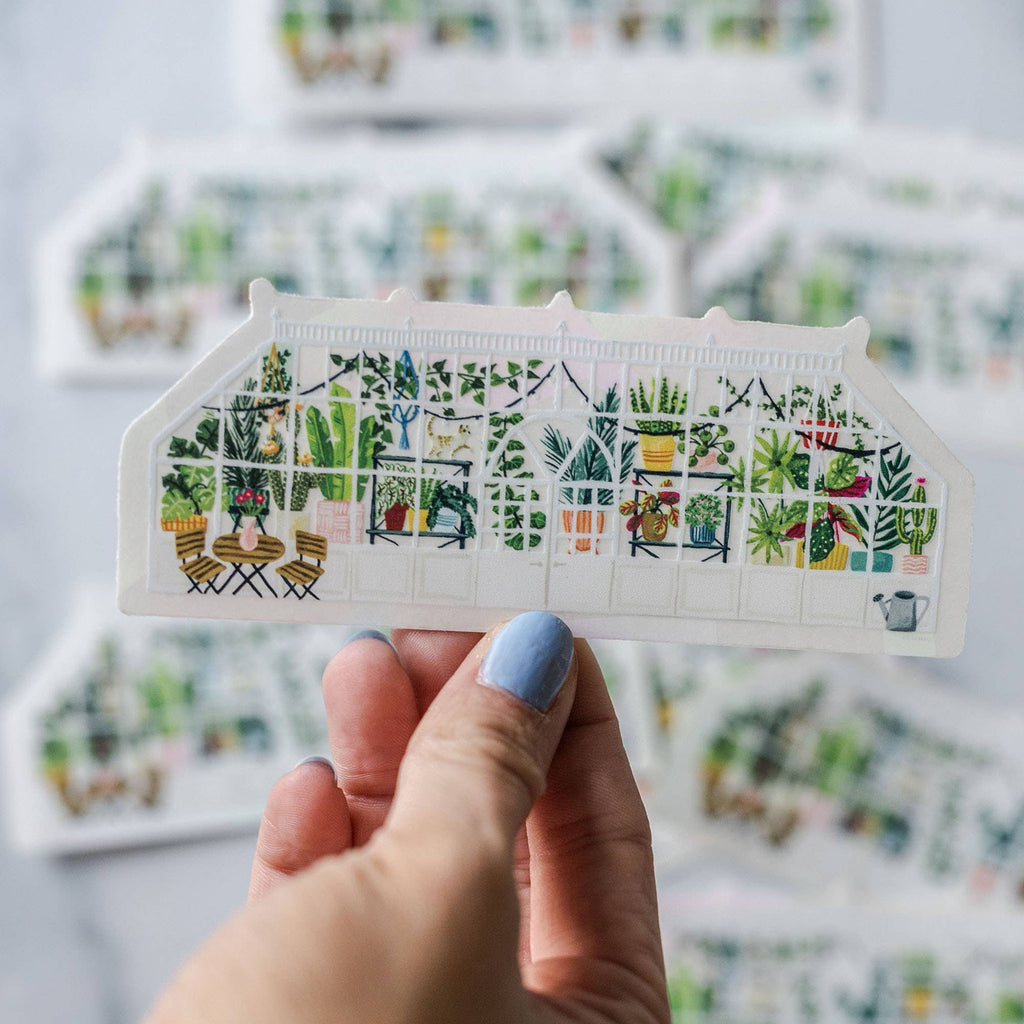 Greenhouse Sun Catcher Decal Sticker