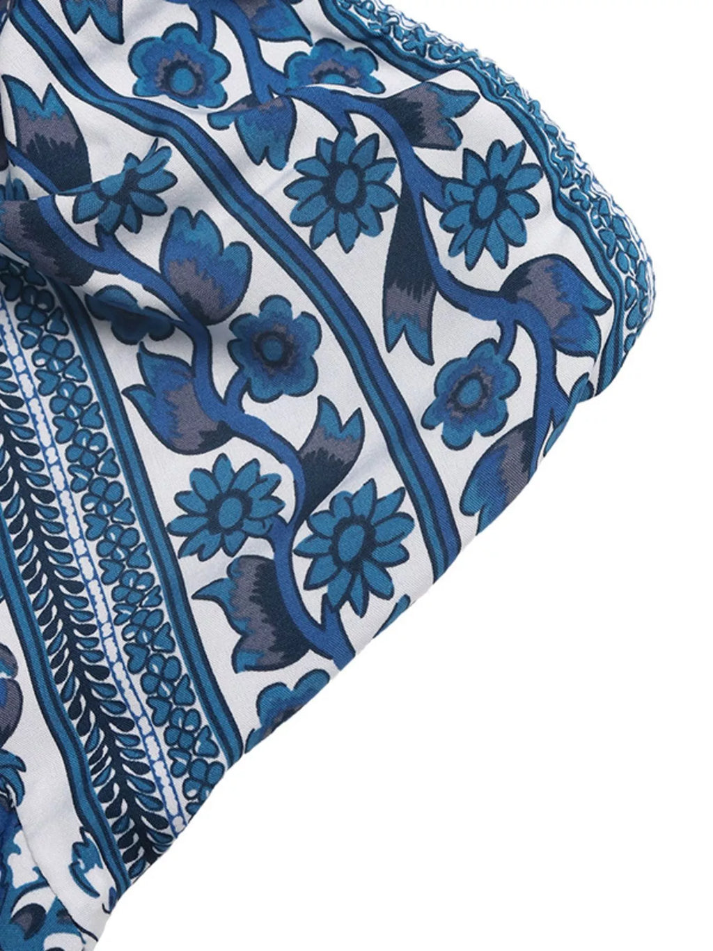 Floral Print Maxi Dress - Strapless Elegant Summer Style