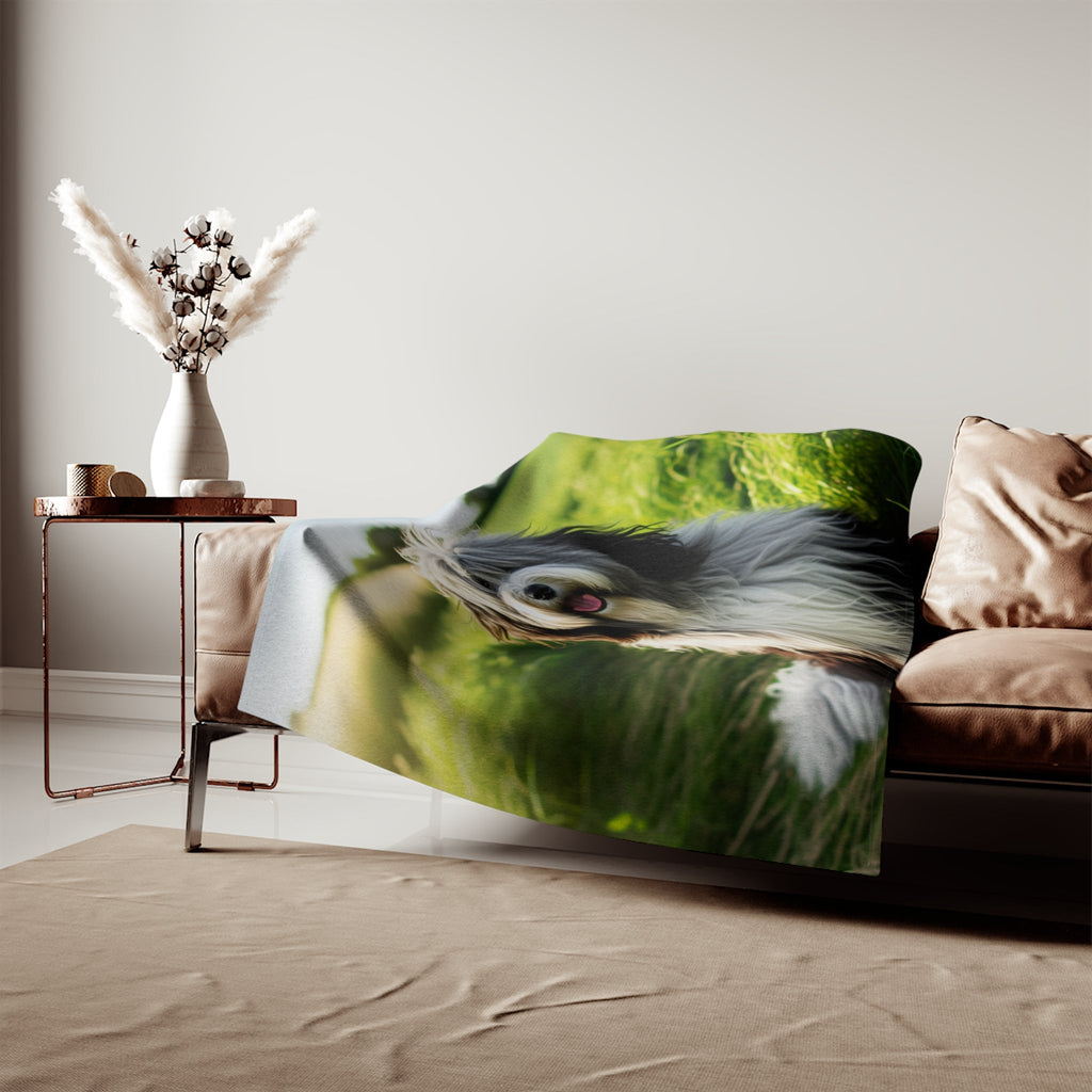 Sweatshirt Blanket – Plush Fleece Throw, 2 Size Options