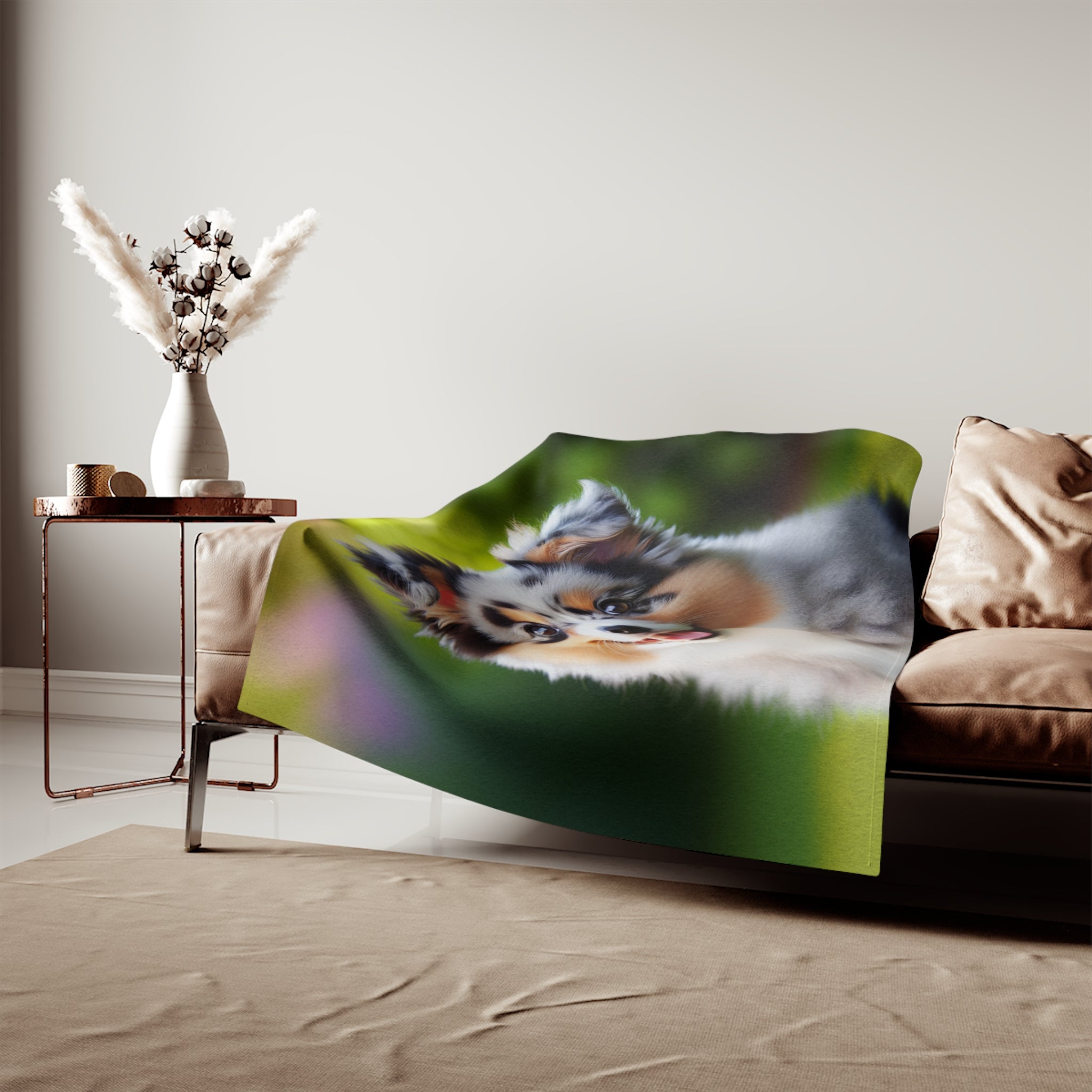 Sweatshirt Blanket – Plush Fleece Throw, 2 Size Options