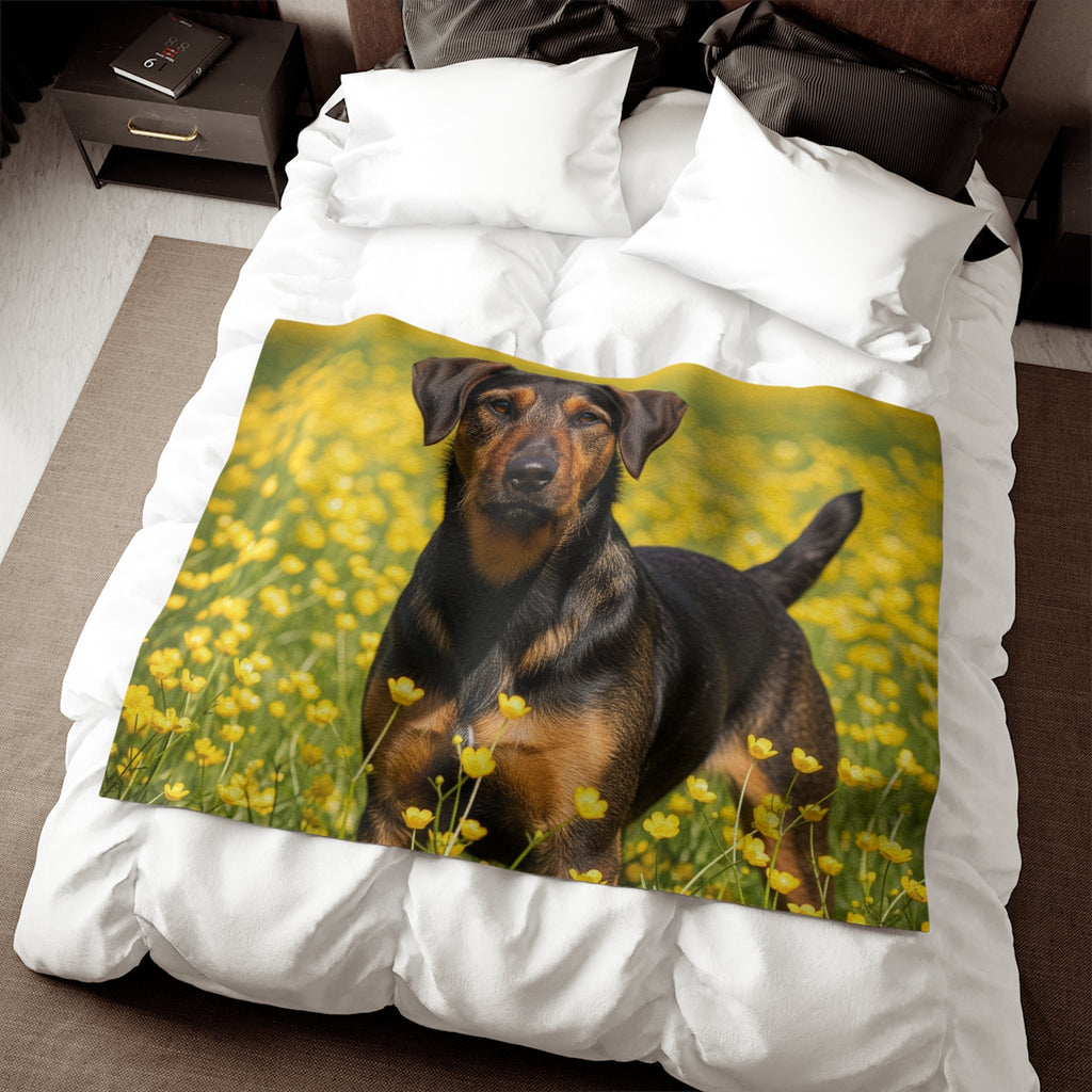Sweatshirt Blanket – Plush Fleece Throw, 2 Size Options