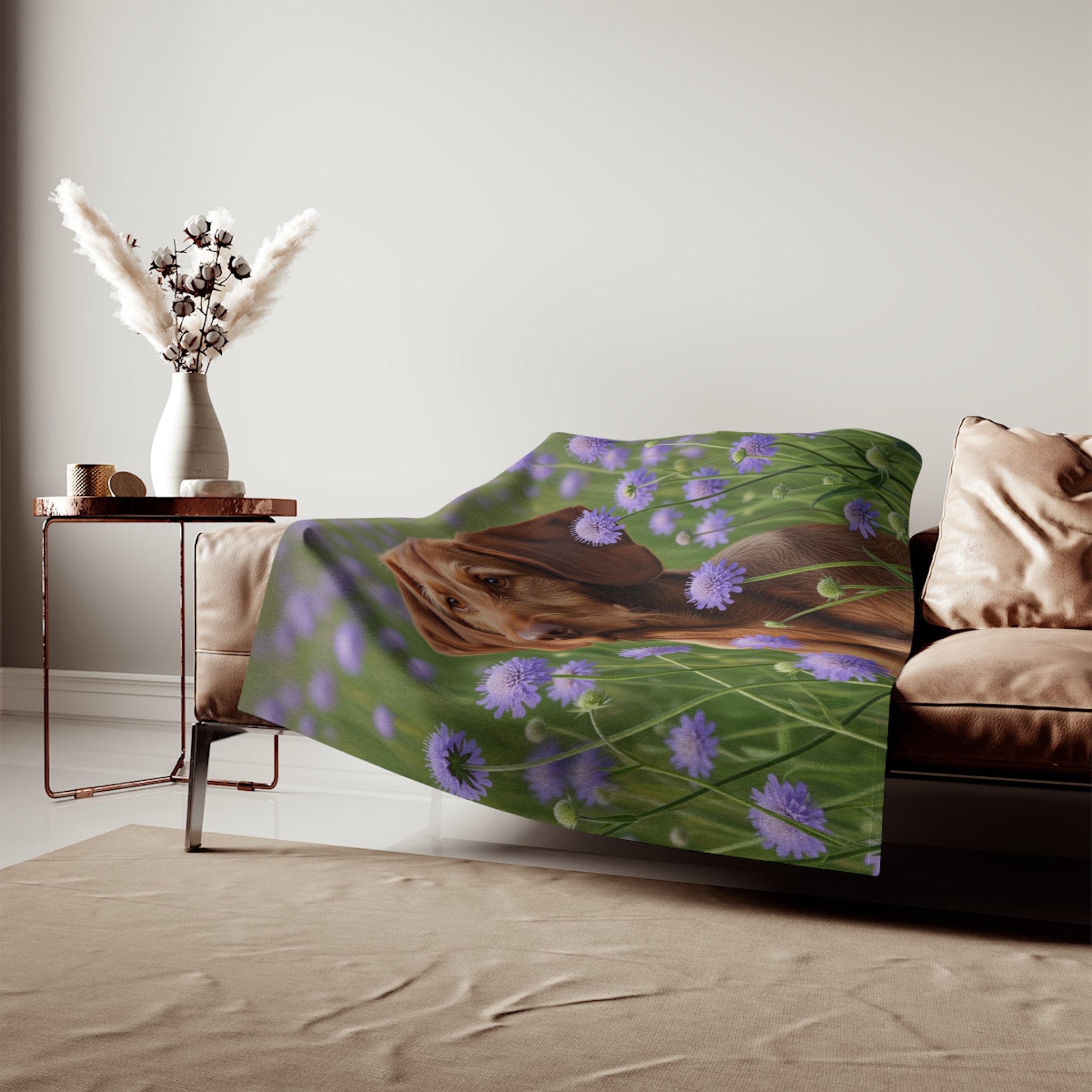 Sweatshirt Blanket – Plush Fleece Throw, 2 Size Options