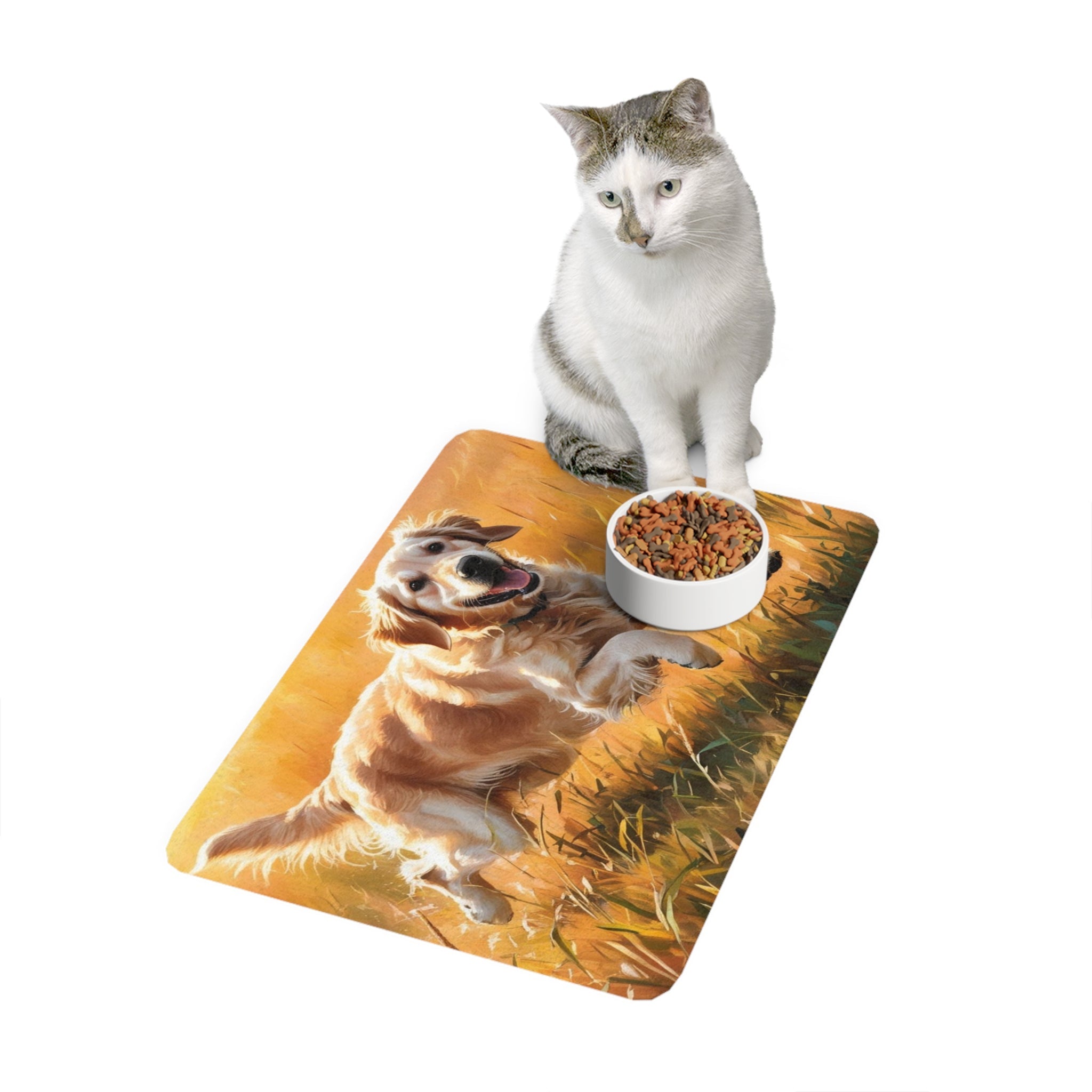 Non-Slip Pet Food Mat – Waterproof Feeding Mat for Dogs
