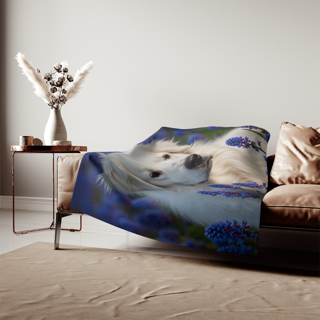 Sweatshirt Blanket – Plush Fleece Throw, 2 Size Options