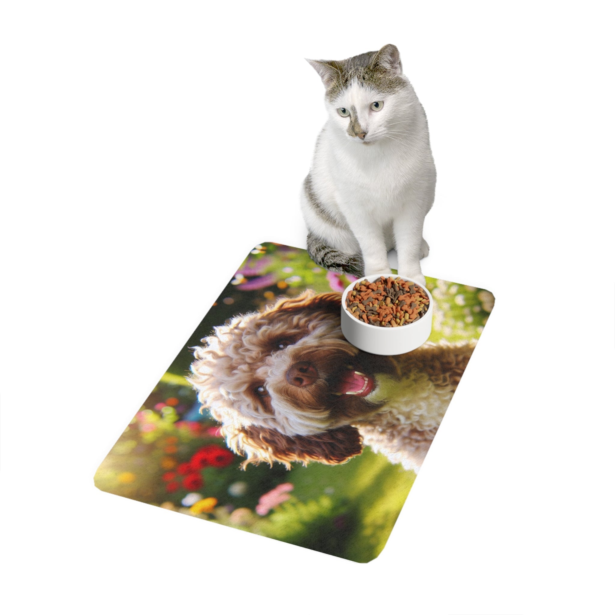 Non-Slip Pet Food Mat – Waterproof Feeding Mat for Dogs