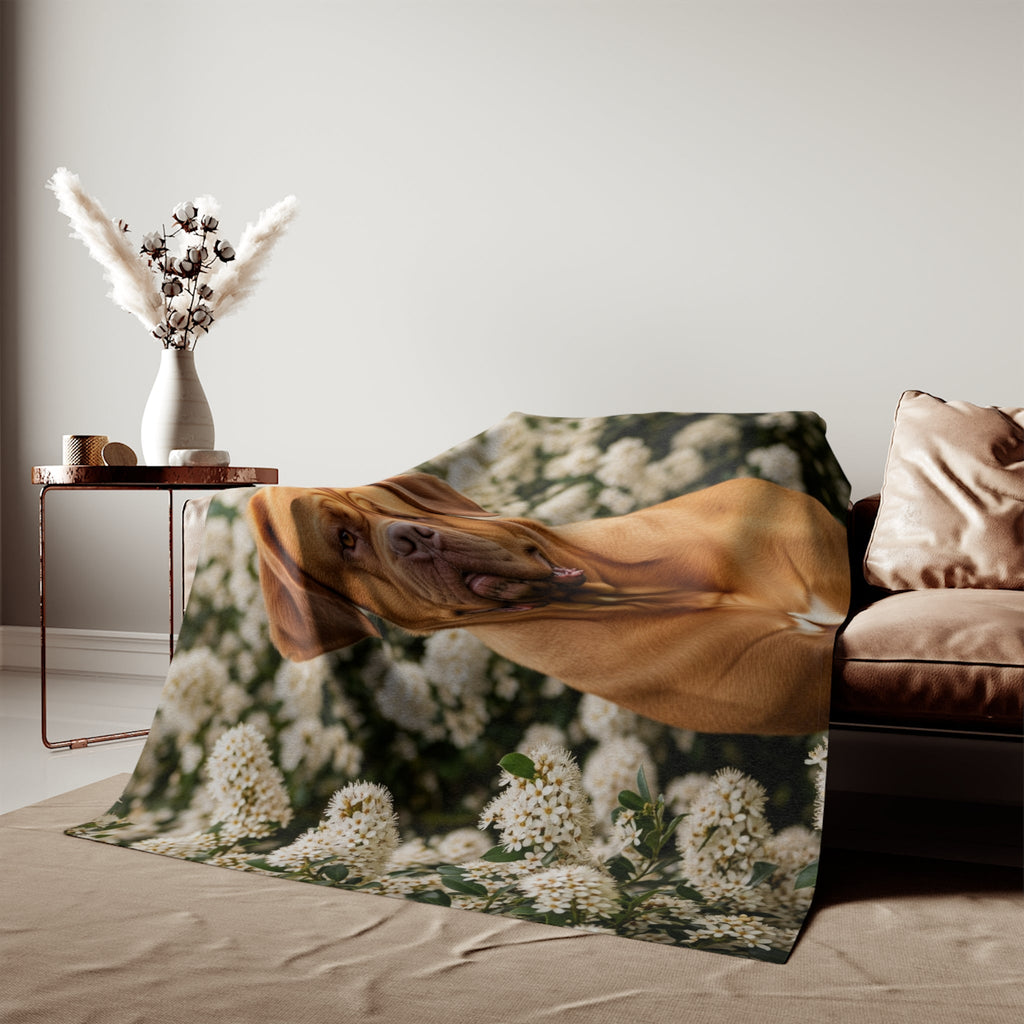 Sweatshirt Blanket – Plush Fleece Throw, 2 Size Options