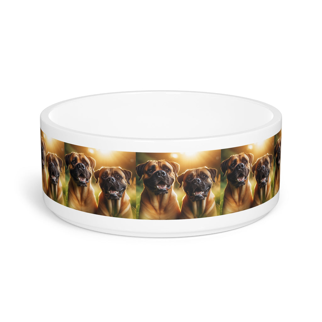 Ceramic Pet Bowl – 16 oz Dog Feeding Bowl