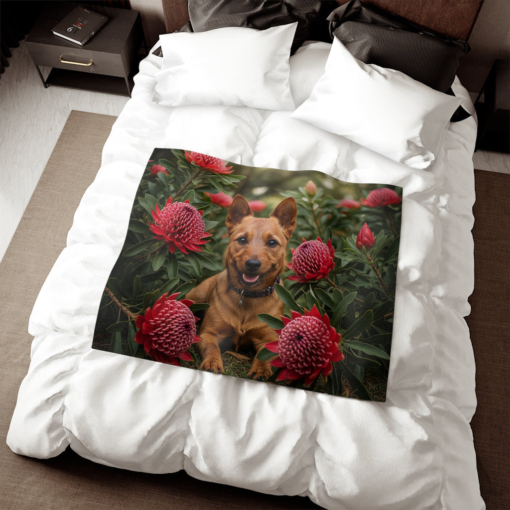 Sweatshirt Blanket – Plush Fleece Throw, 2 Size Options