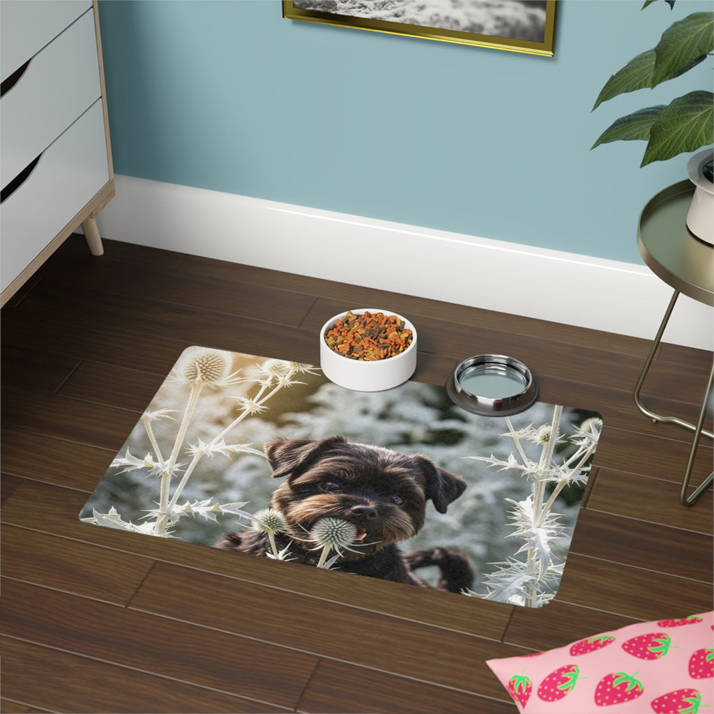 Non-Slip Pet Food Mat – Waterproof Feeding Mat for Dogs