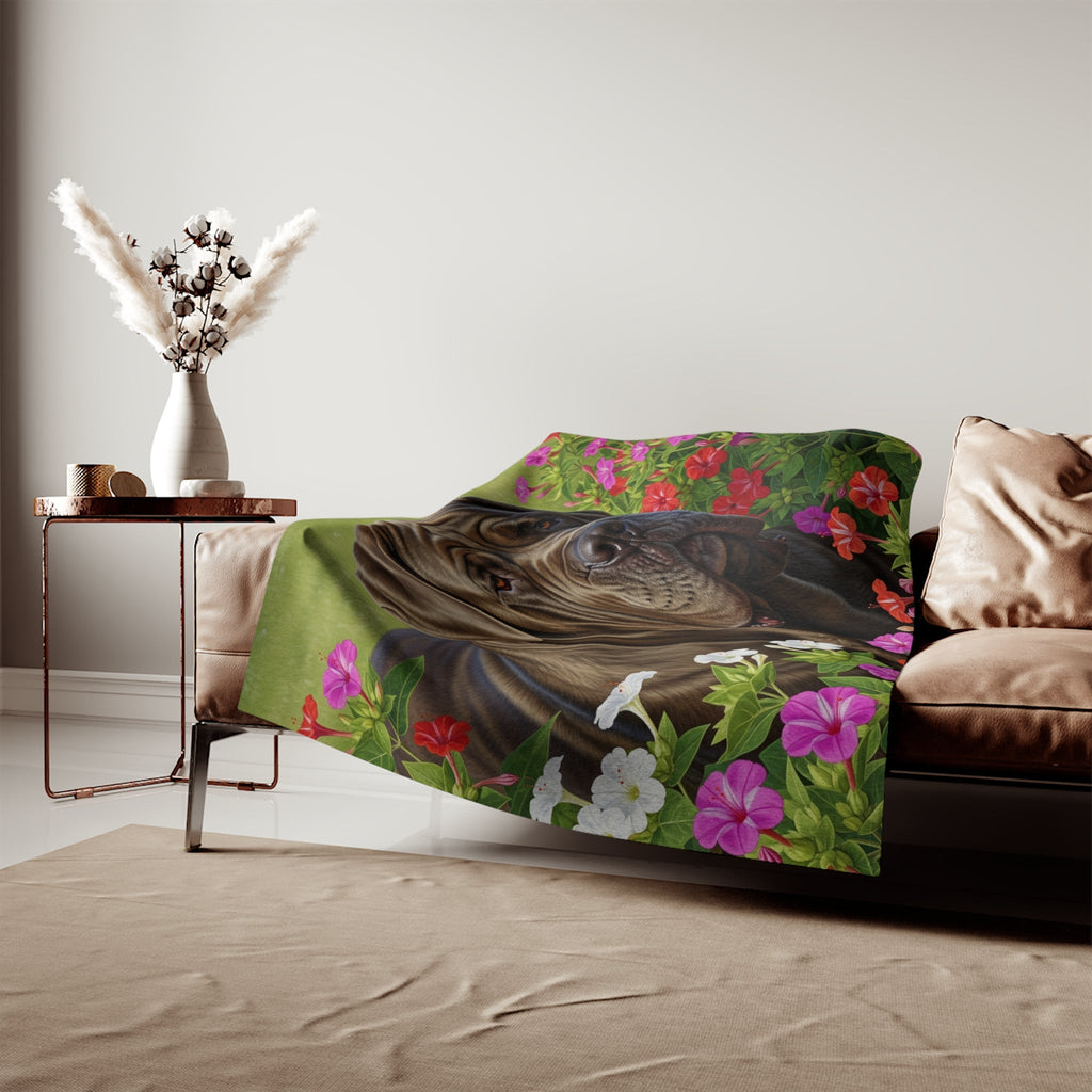 Sweatshirt Blanket – Plush Fleece Throw, 2 Size Options