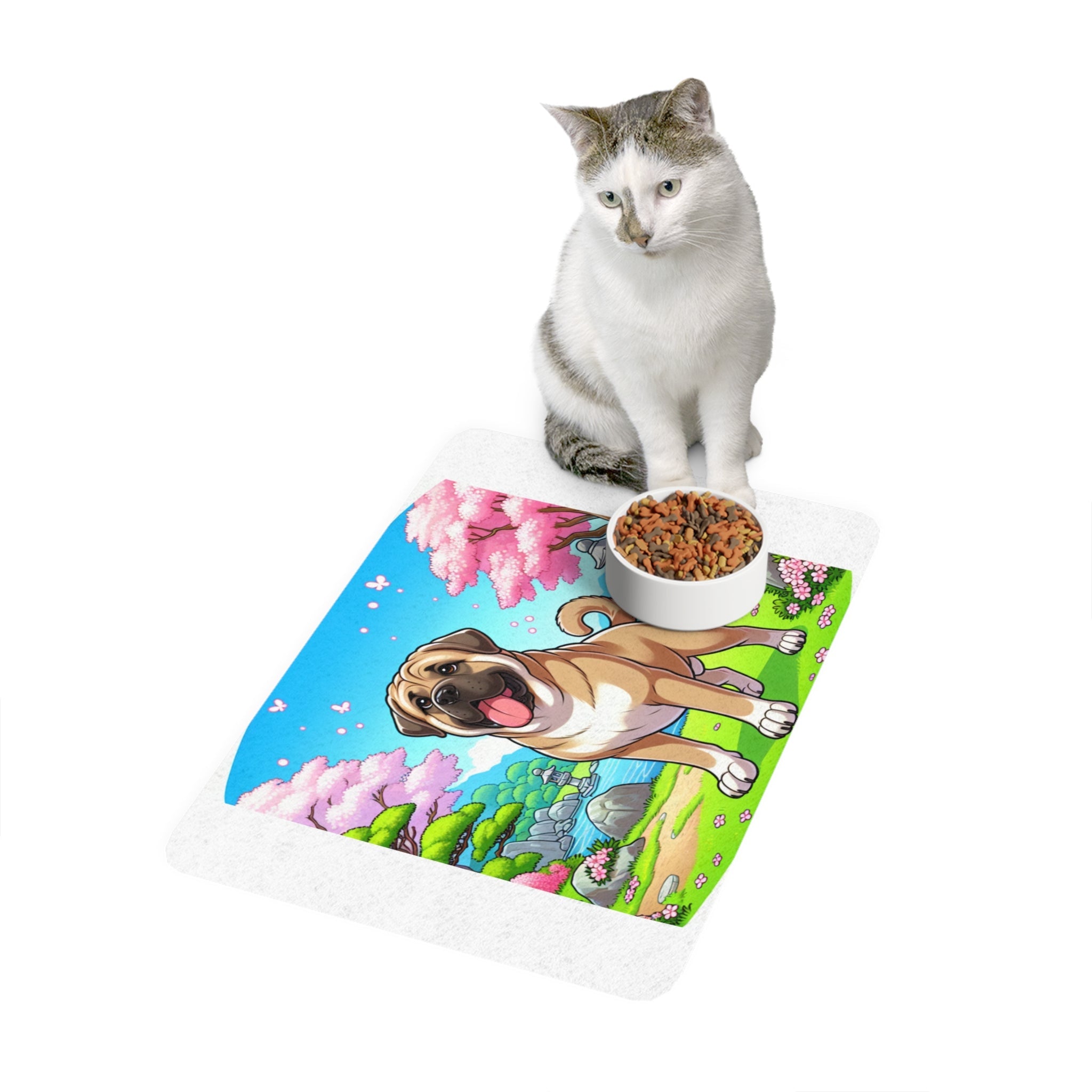 Non-Slip Pet Food Mat – Waterproof Feeding Mat for Dogs