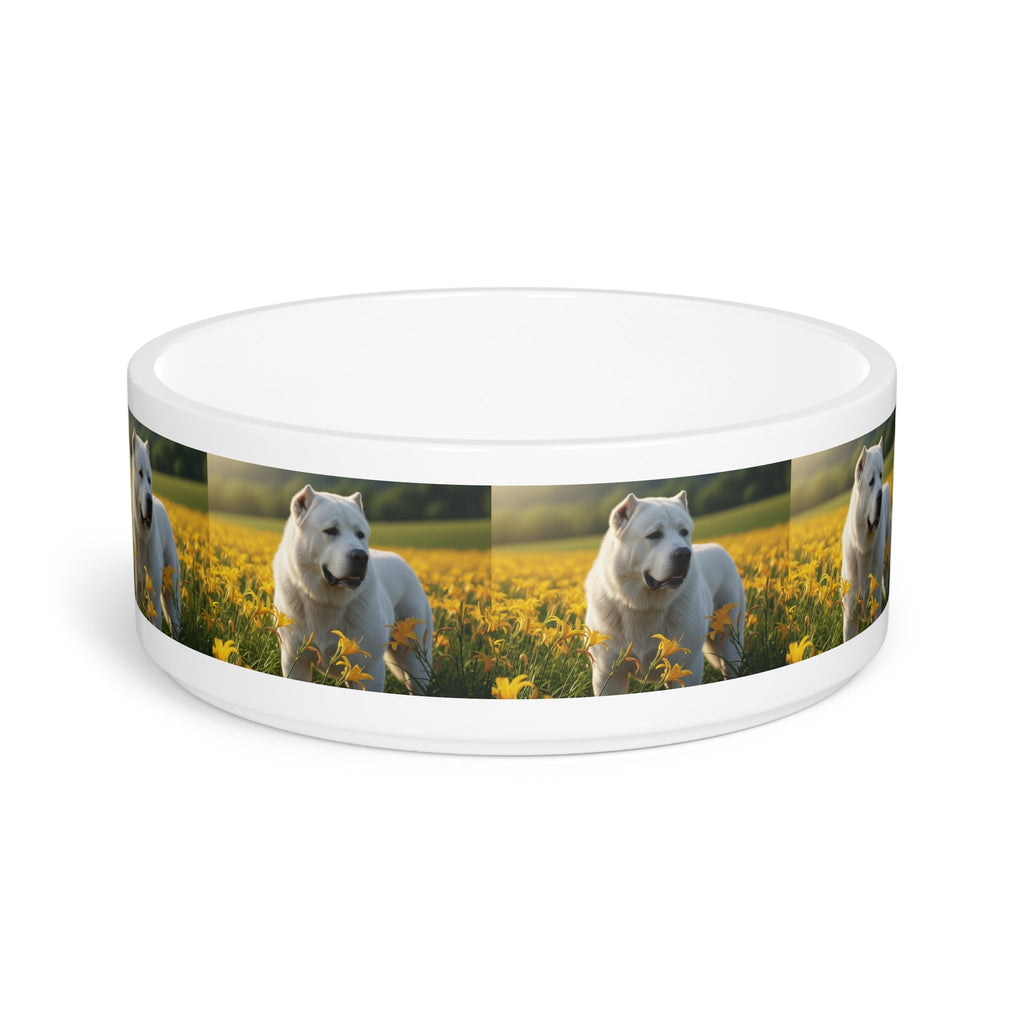 Ceramic Pet Bowl – 16 oz Dog Feeding Bowl
