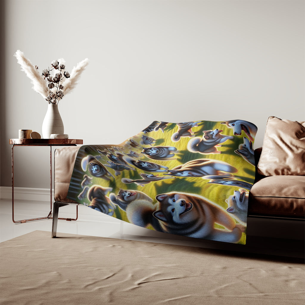 Sweatshirt Blanket – Plush Fleece Throw, 2 Size Options
