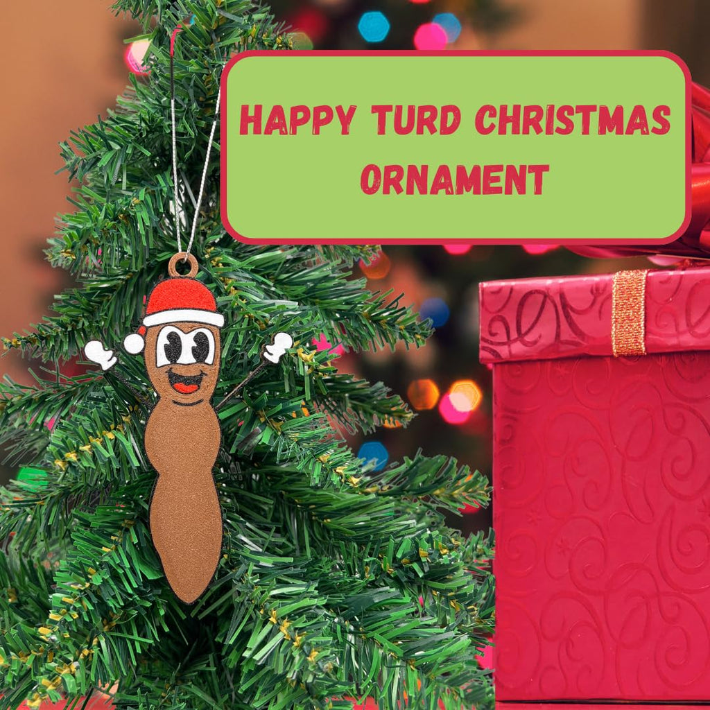 Funny Gag Gift Christmas Ornament | Perfect Dirty Santa Gift Holiday Ornament | Made in USA