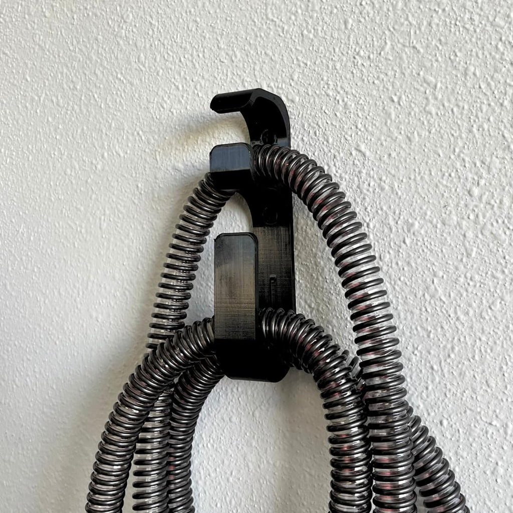 Hose Hanger for CPAP Mask Hook & Tubing | Anti-Slip CPAP Hose Organizer Plus Screw or Adhesive Feature for Better Stability | Prevents Hose Tangle for Better Sleep | Made in USA