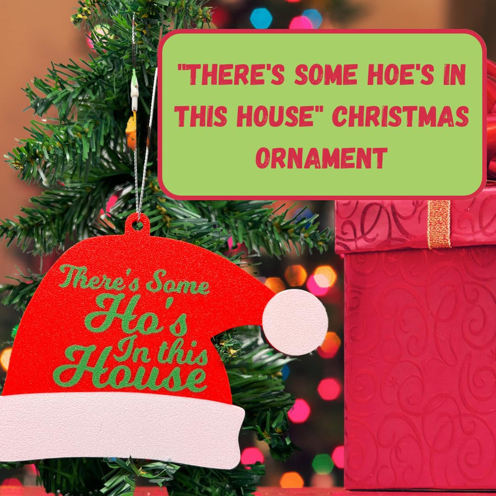 I Put Out (Cookies) for Santa Ornament | Funny Christmas Ornaments | Holiday Decor Perfect for Dirty Santa Gifts! | Made in USA
