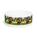 Ceramic Pet Bowl – 16 oz Dog Feeding Bowl