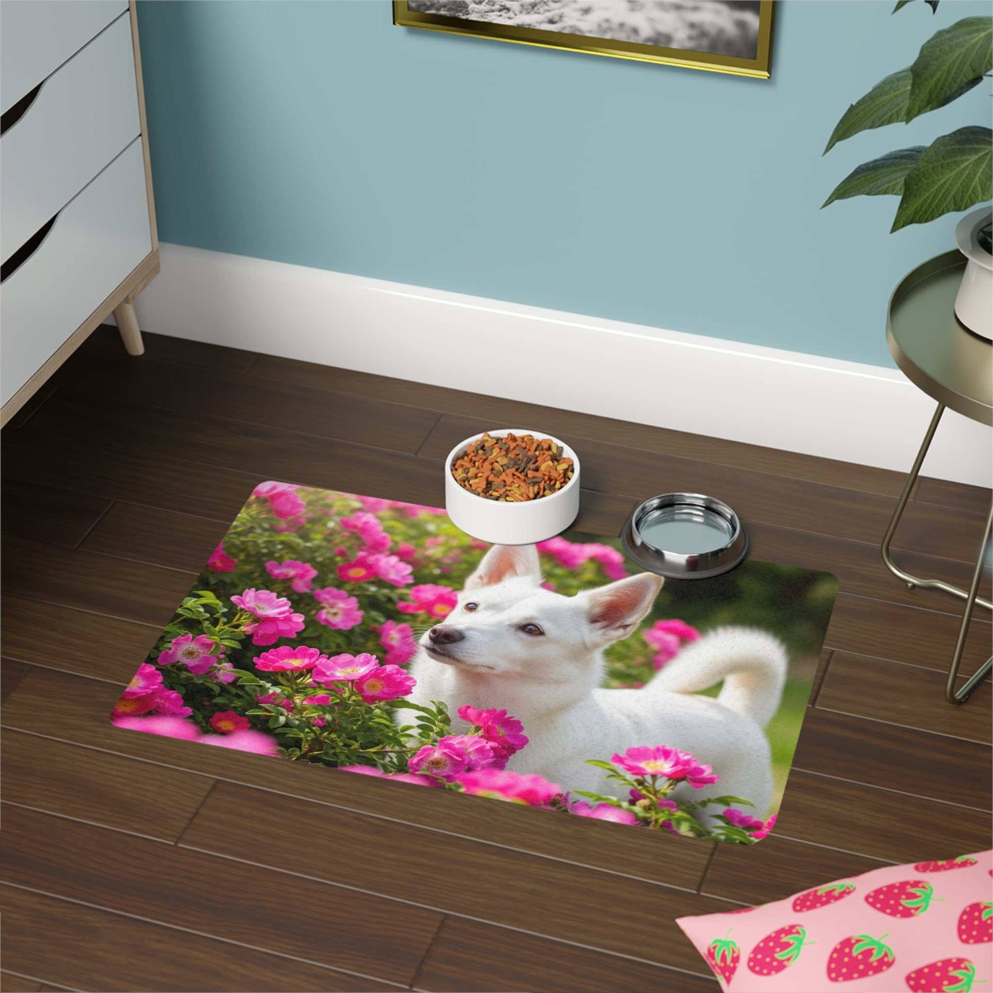 Non-Slip Pet Food Mat – Waterproof Feeding Mat for Dogs