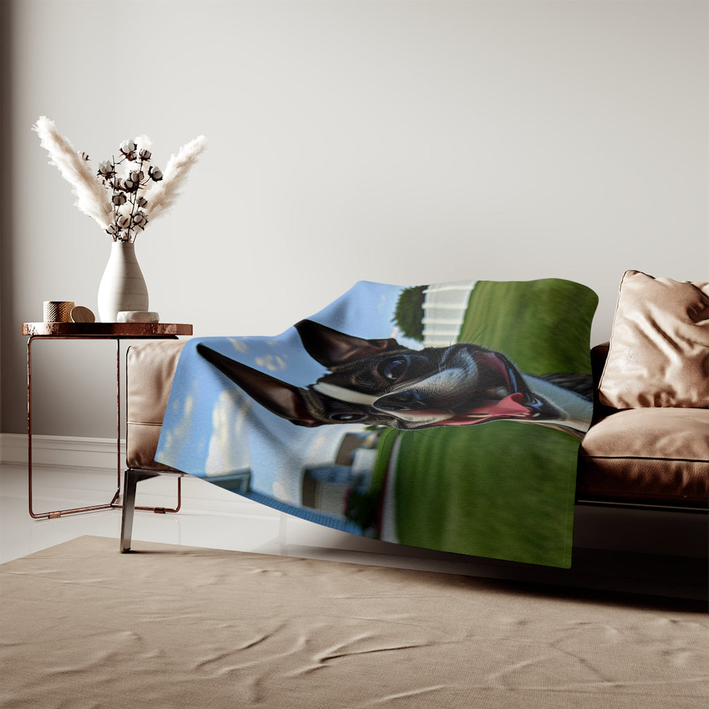 Sweatshirt Blanket – Plush Fleece Throw, 2 Size Options