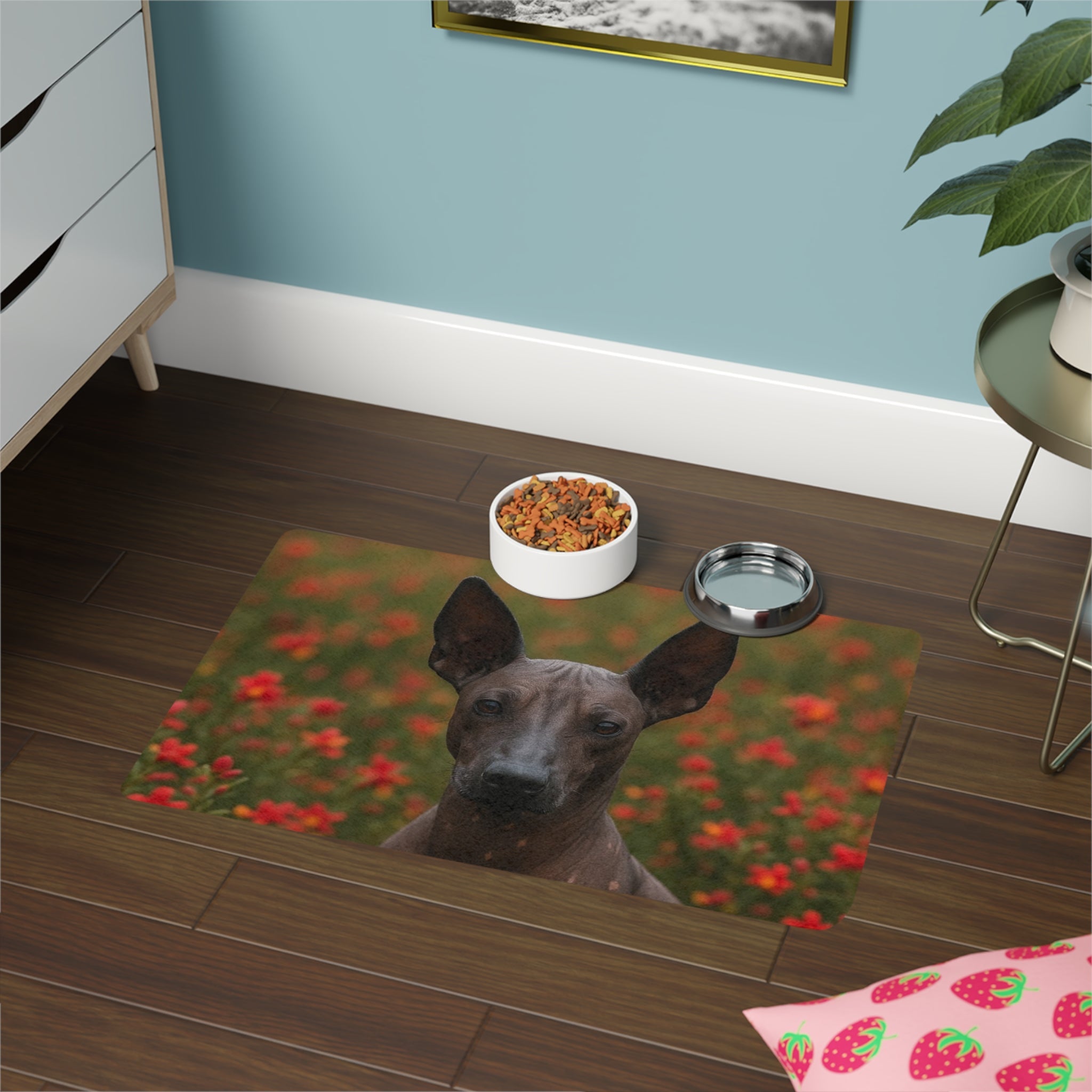 Non-Slip Pet Food Mat – Waterproof Feeding Mat for Dogs