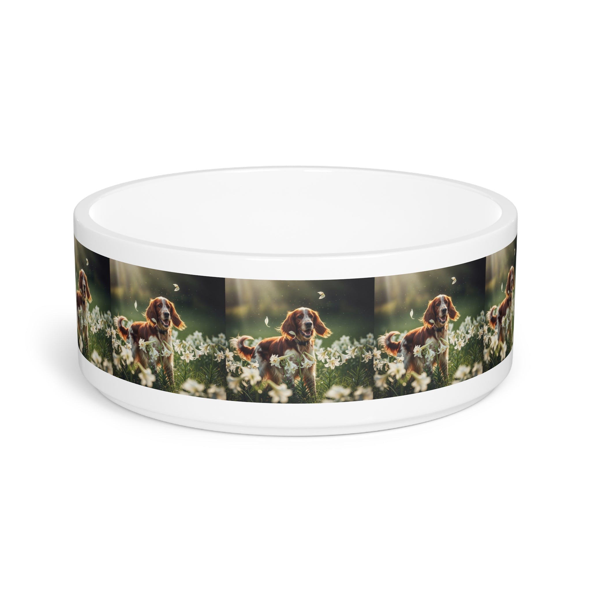 Ceramic Pet Bowl – 16 oz Dog Feeding Bowl