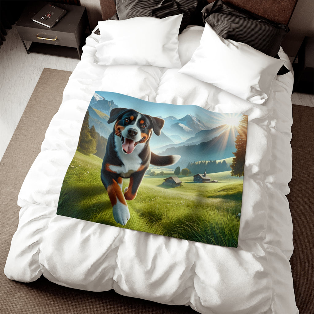 Sweatshirt Blanket – Plush Fleece Throw, 2 Size Options