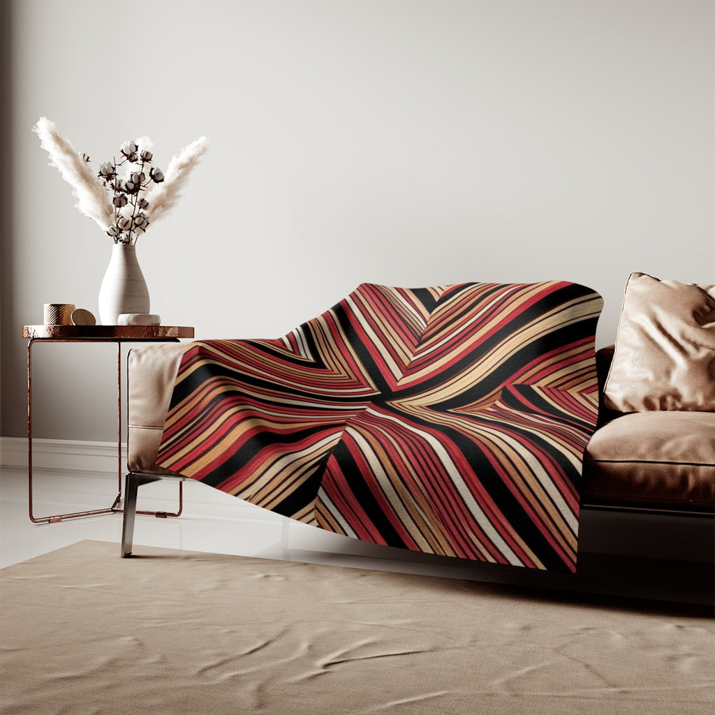 Sweatshirt Blanket – Plush Fleece Throw, 2 Size Options