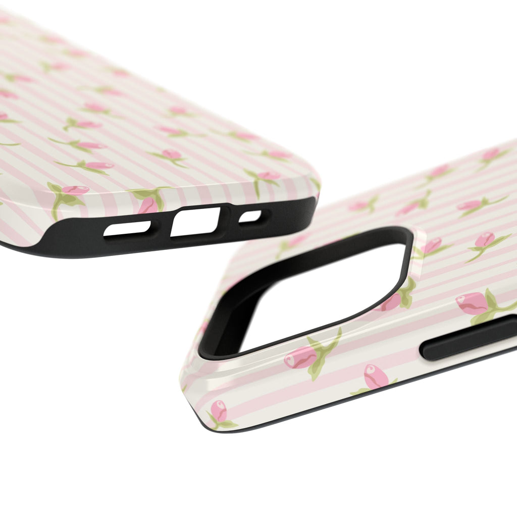 Customizable: Floral Impact-Resistant Phone Case