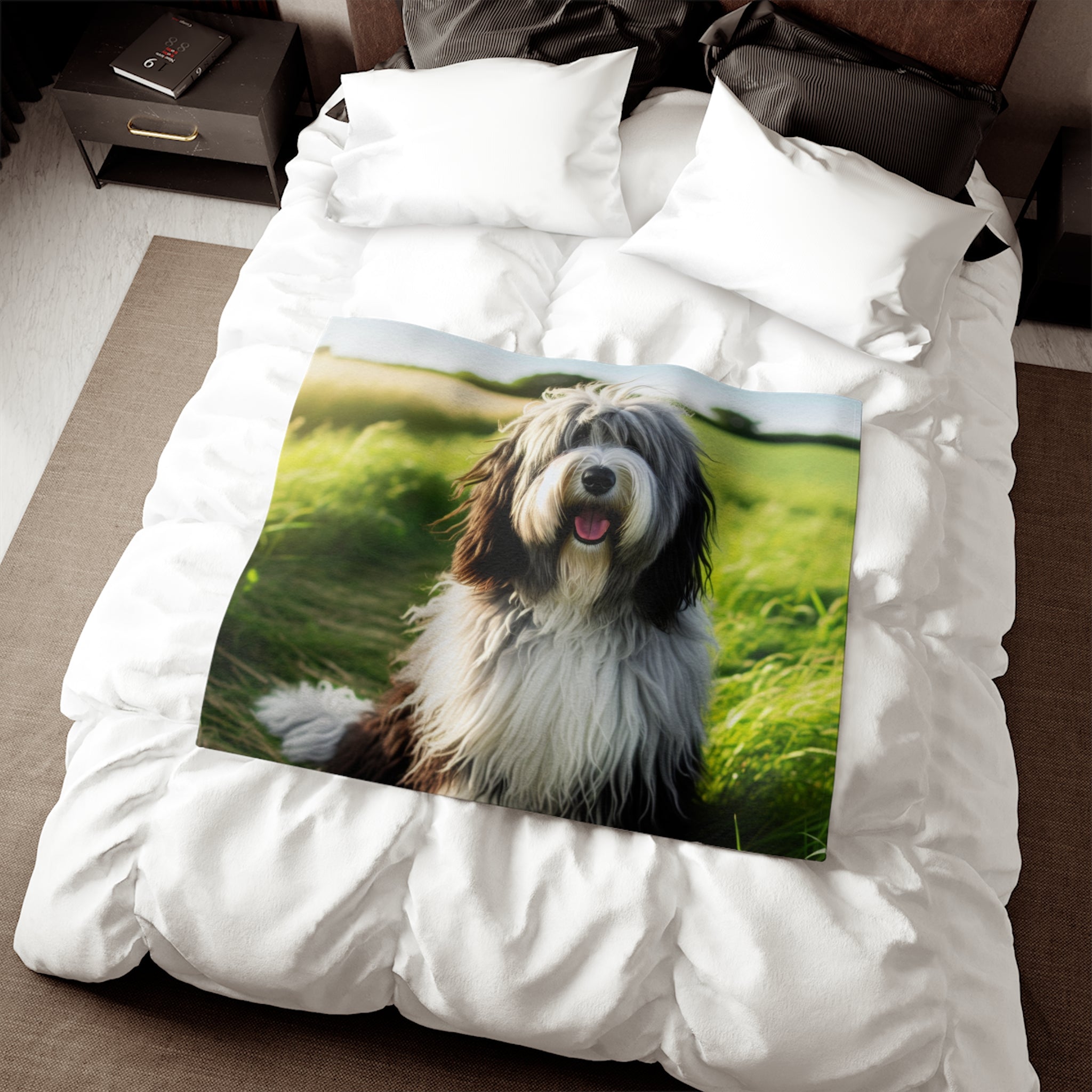 Sweatshirt Blanket – Plush Fleece Throw, 2 Size Options