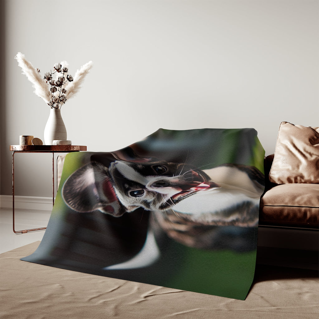 Sweatshirt Blanket – Plush Fleece Throw, 2 Size Options
