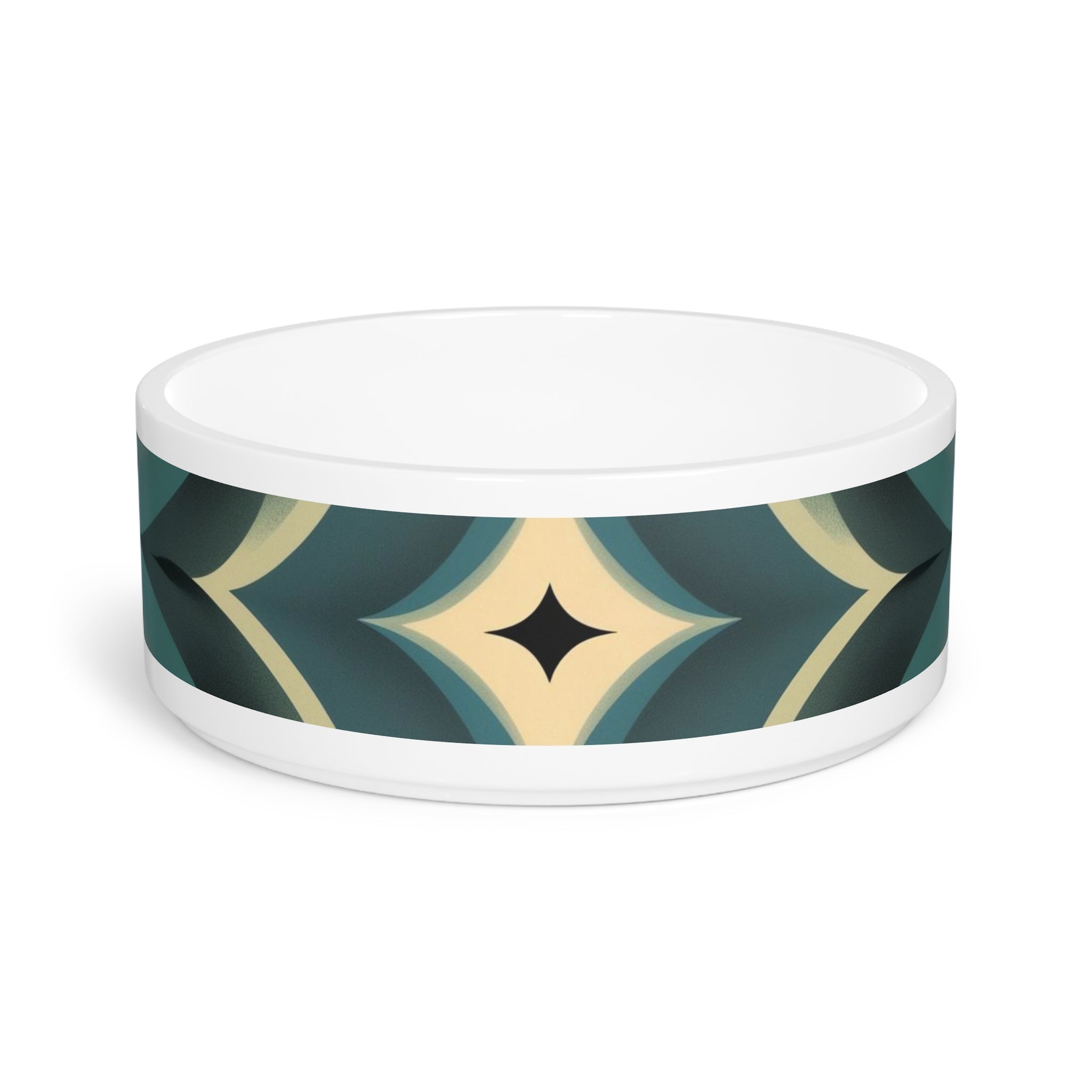 Ceramic Pet Bowl – 16 oz Dog Feeding Bowl