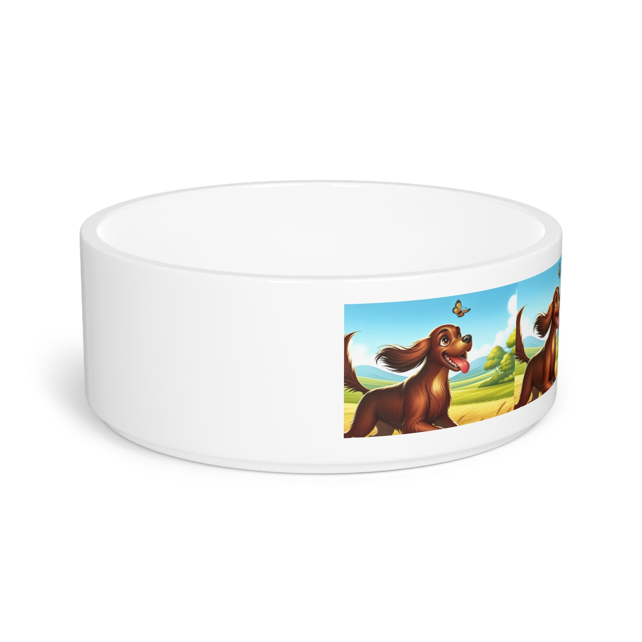 Ceramic Pet Bowl – 16 oz Dog Feeding Bowl