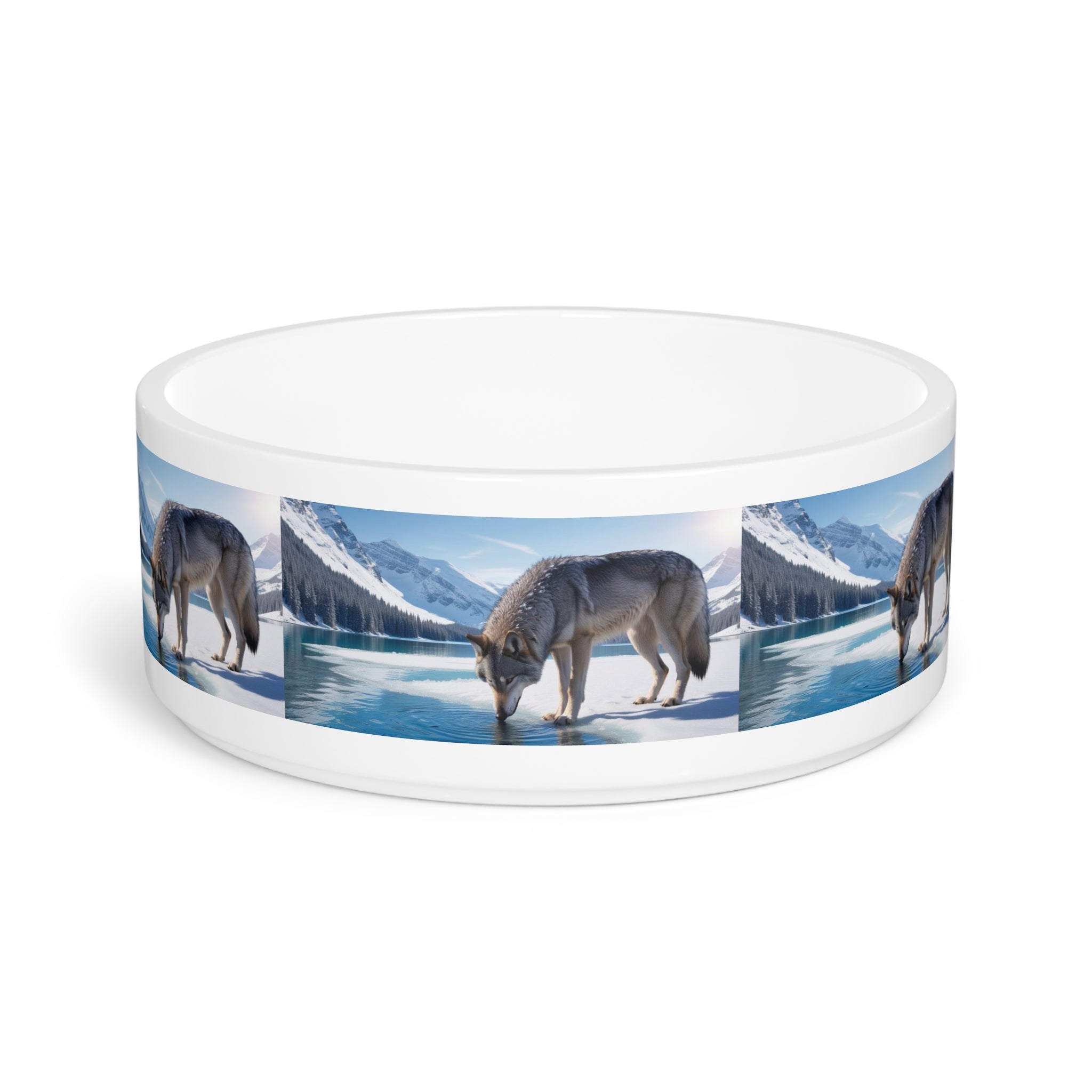 Ceramic Pet Bowl – 16 oz Dog Feeding Bowl