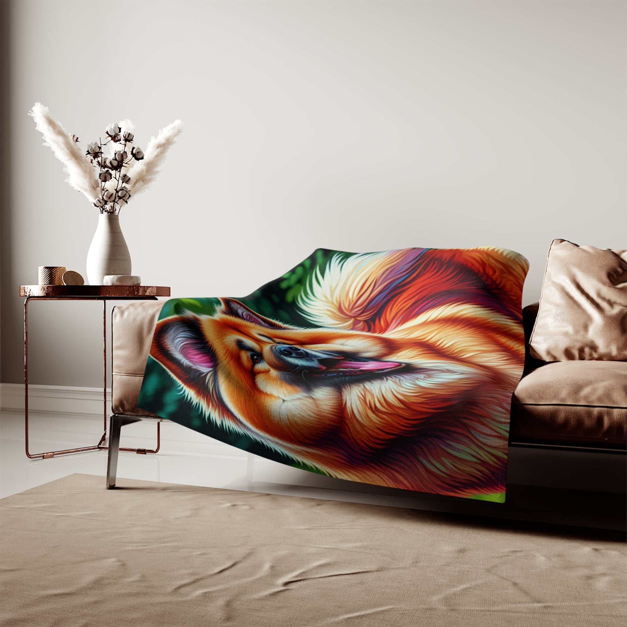 Sweatshirt Blanket – Plush Fleece Throw, 2 Size Options