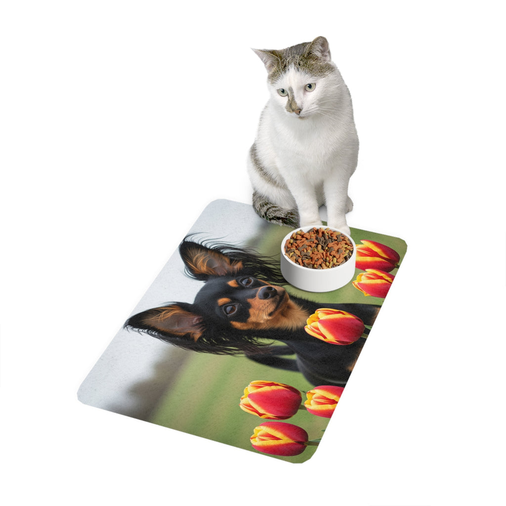 Non-Slip Pet Food Mat – Waterproof Feeding Mat for Dogs