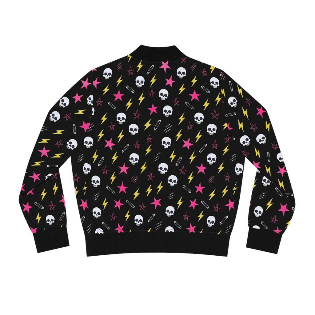 Graveveil Skull Women’s Bomber Jacket