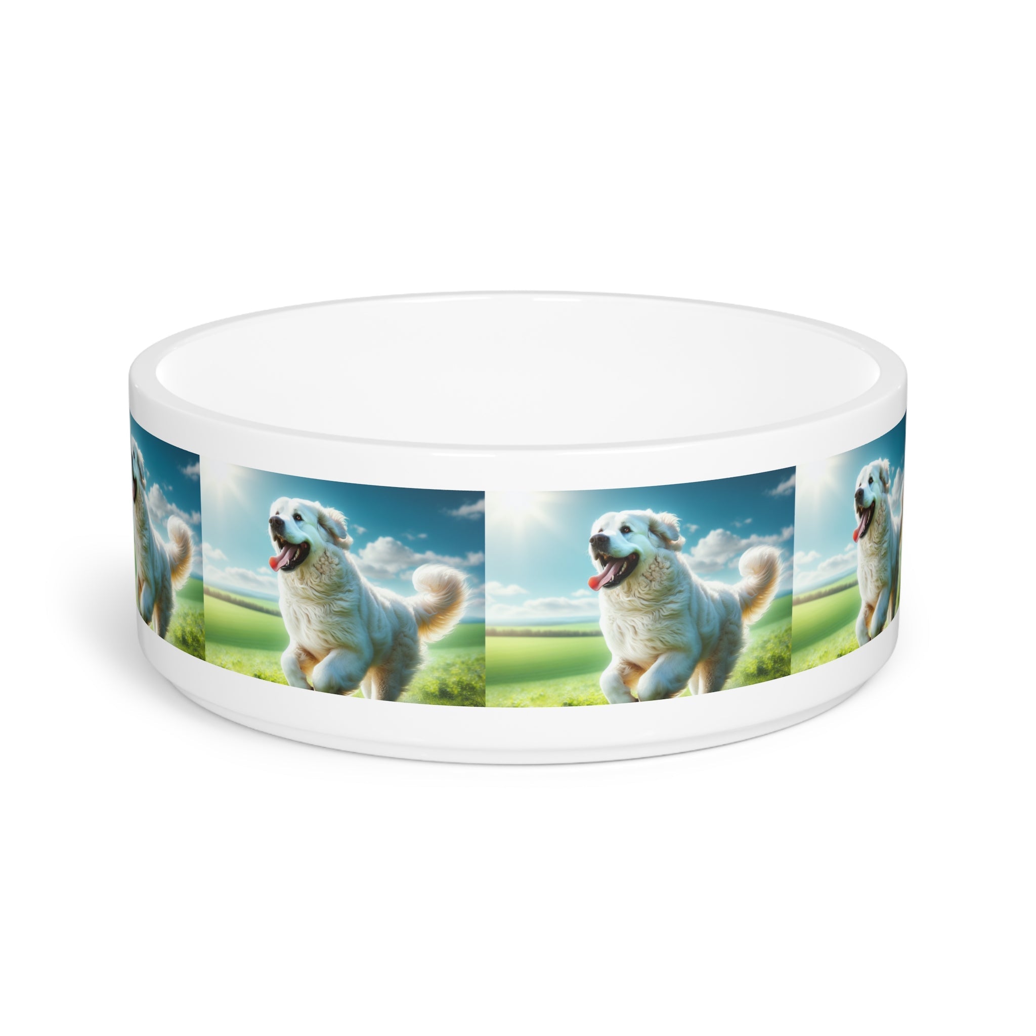 Ceramic Pet Bowl – 16 oz Dog Feeding Bowl