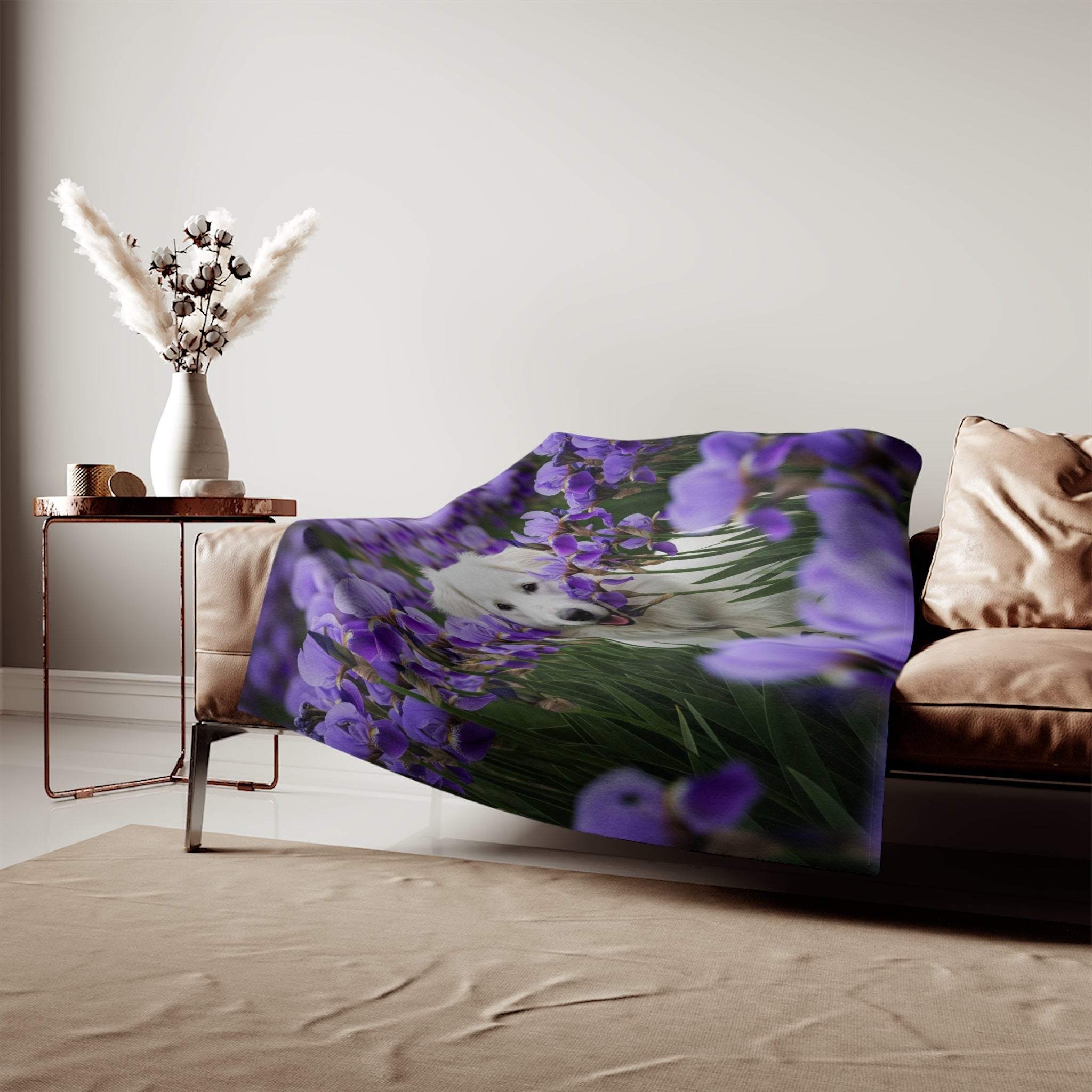 Sweatshirt Blanket – Plush Fleece Throw, 2 Size Options
