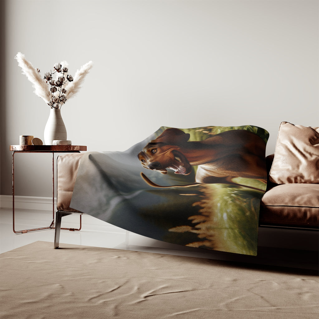 Sweatshirt Blanket – Plush Fleece Throw, 2 Size Options