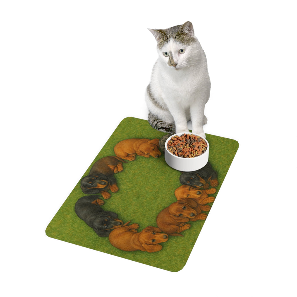Non-Slip Pet Food Mat – Waterproof Feeding Mat for Dogs