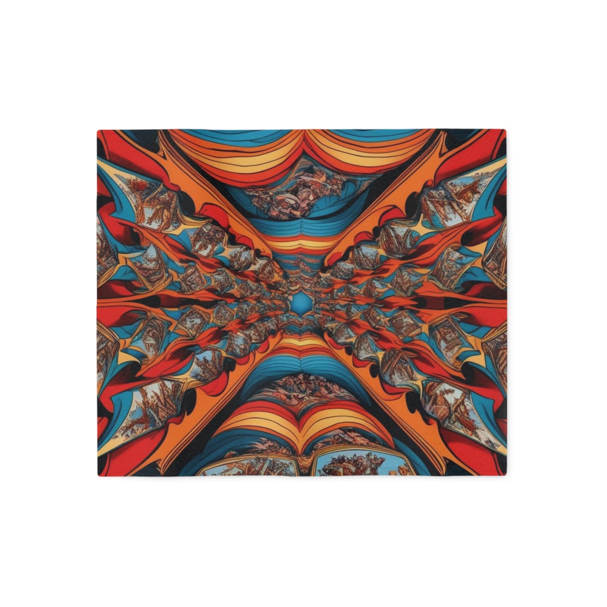 Sweatshirt Blanket – Plush Fleece Throw, 2 Size Options