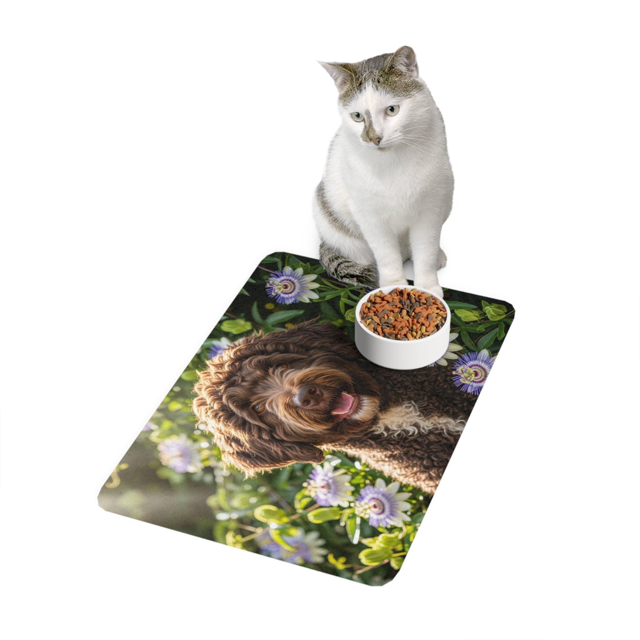 Non-Slip Pet Food Mat – Waterproof Feeding Mat for Dogs