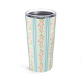 Customizable Floral Tumbler
