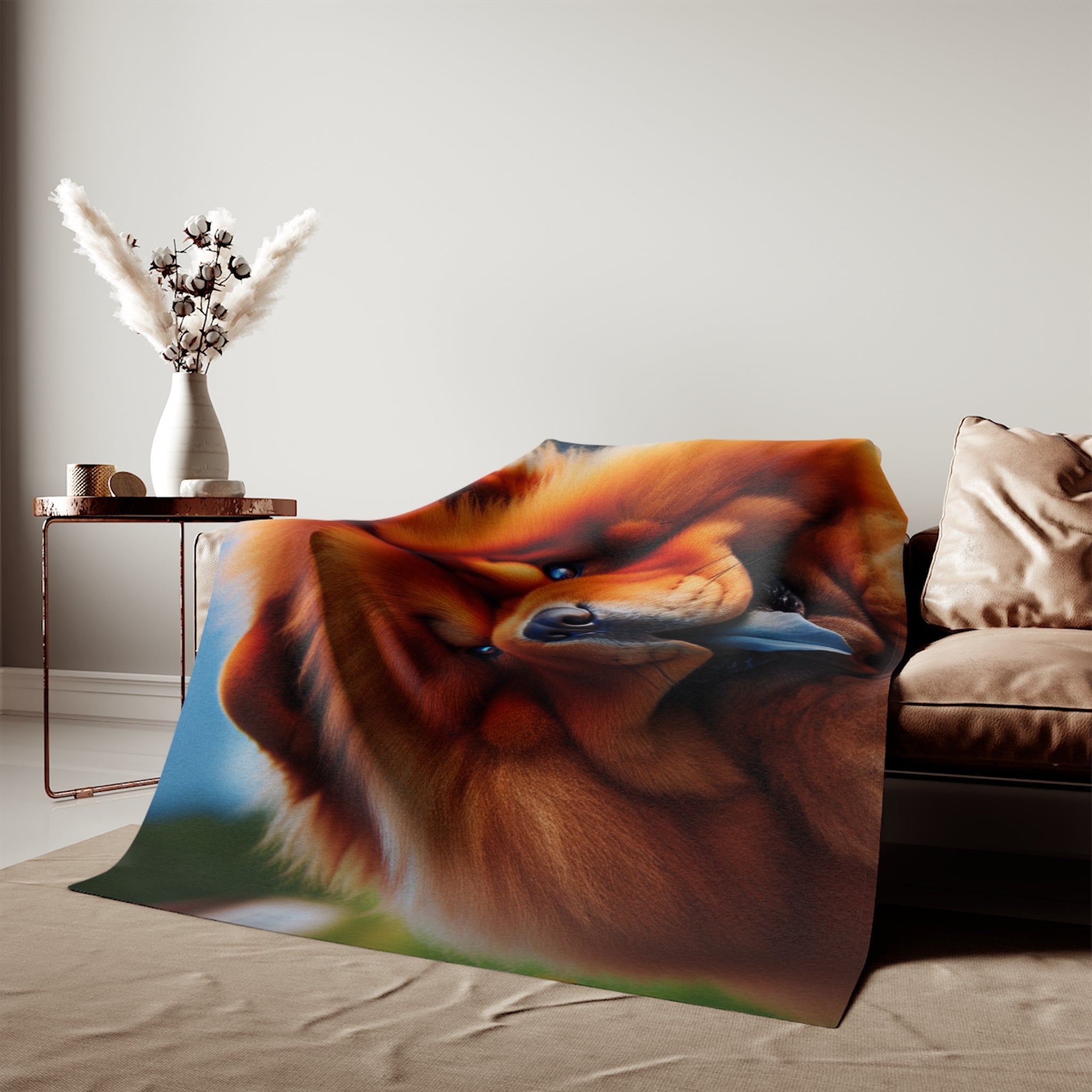Sweatshirt Blanket – Plush Fleece Throw, 2 Size Options