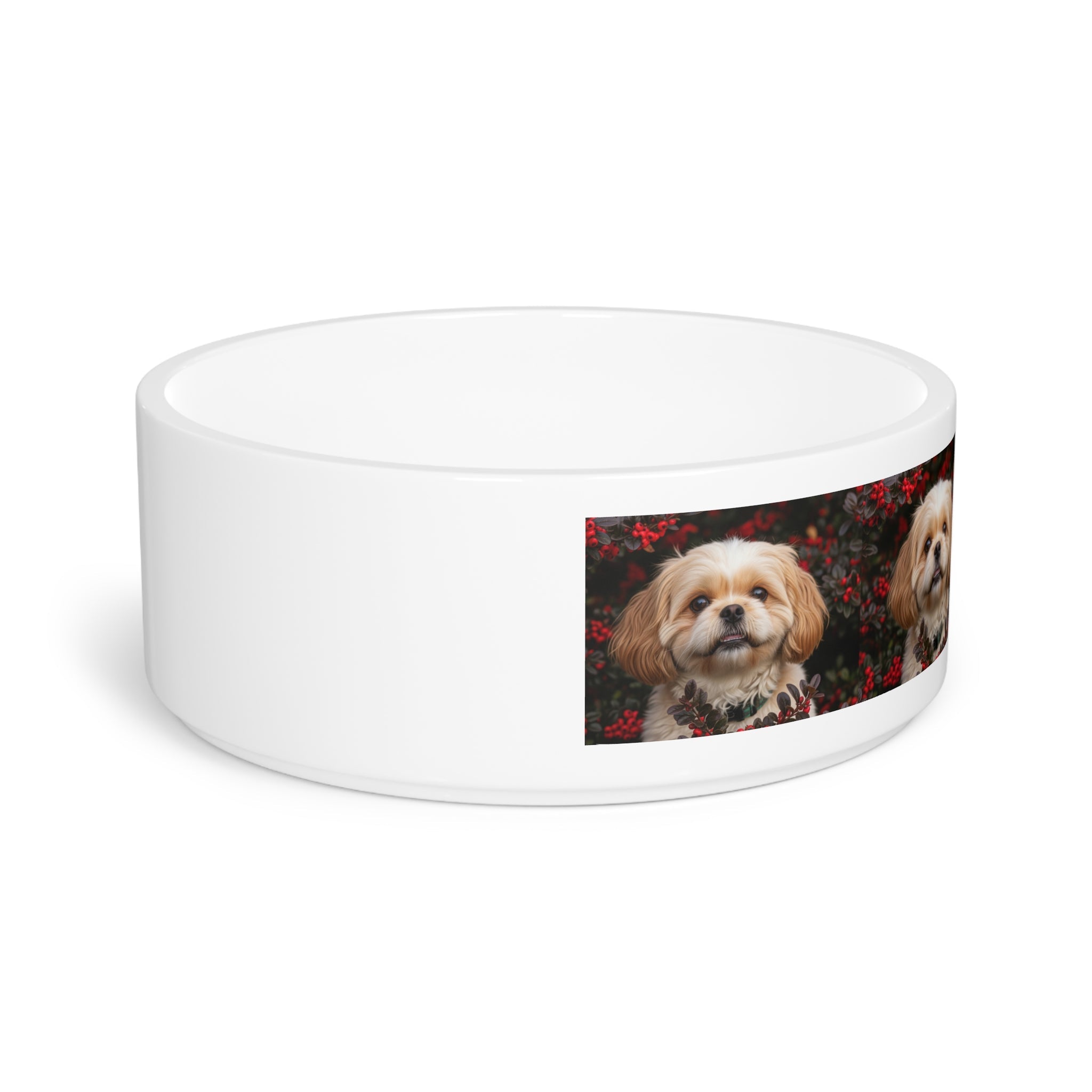 Ceramic Pet Bowl – 16 oz Dog Feeding Bowl