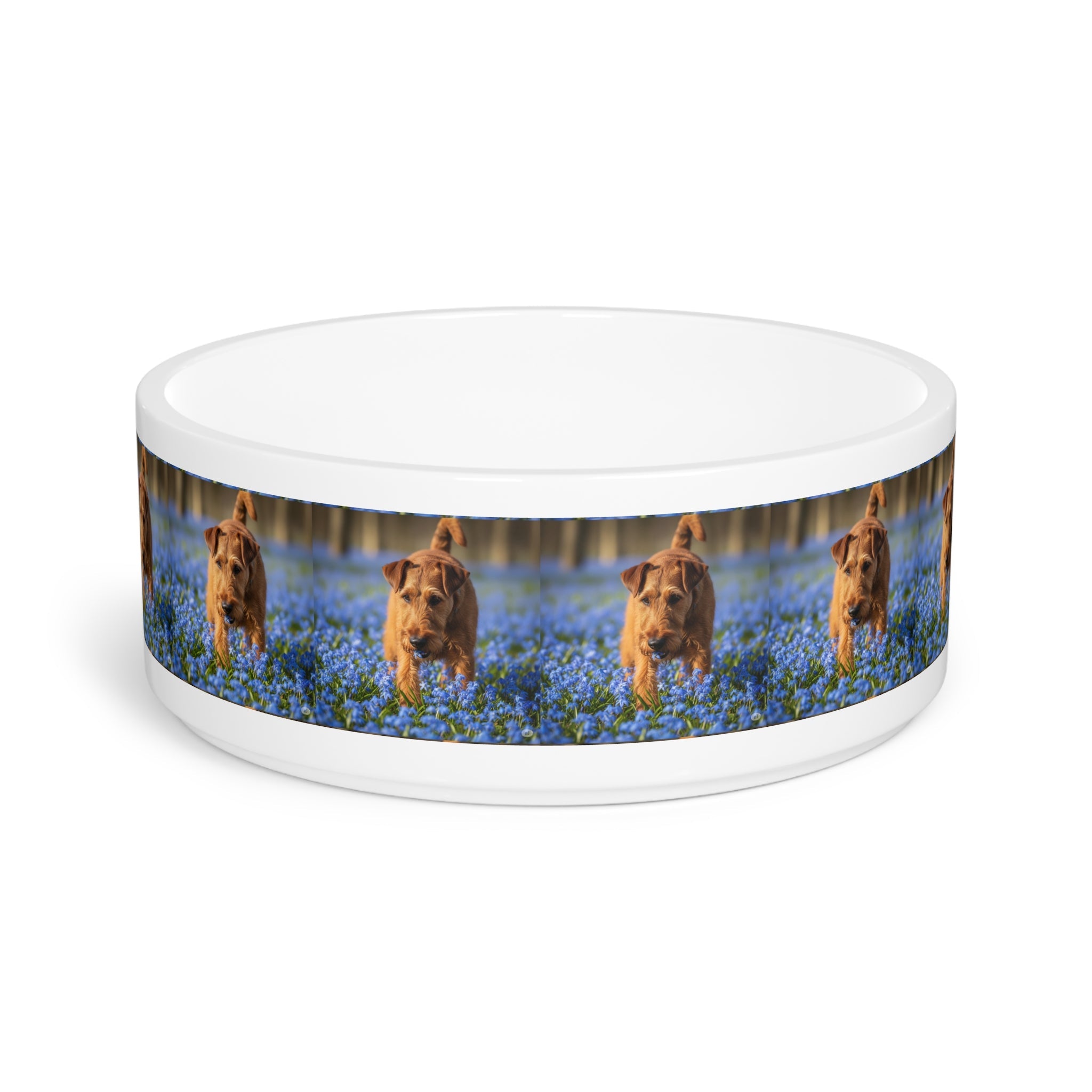 Ceramic Pet Bowl – 16 oz Dog Feeding Bowl